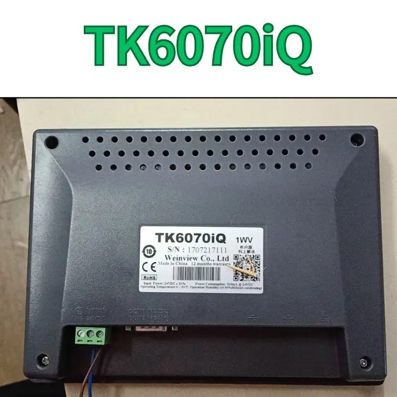 second-hand Touch Screen TK6070iQ test OK Fast Shipping