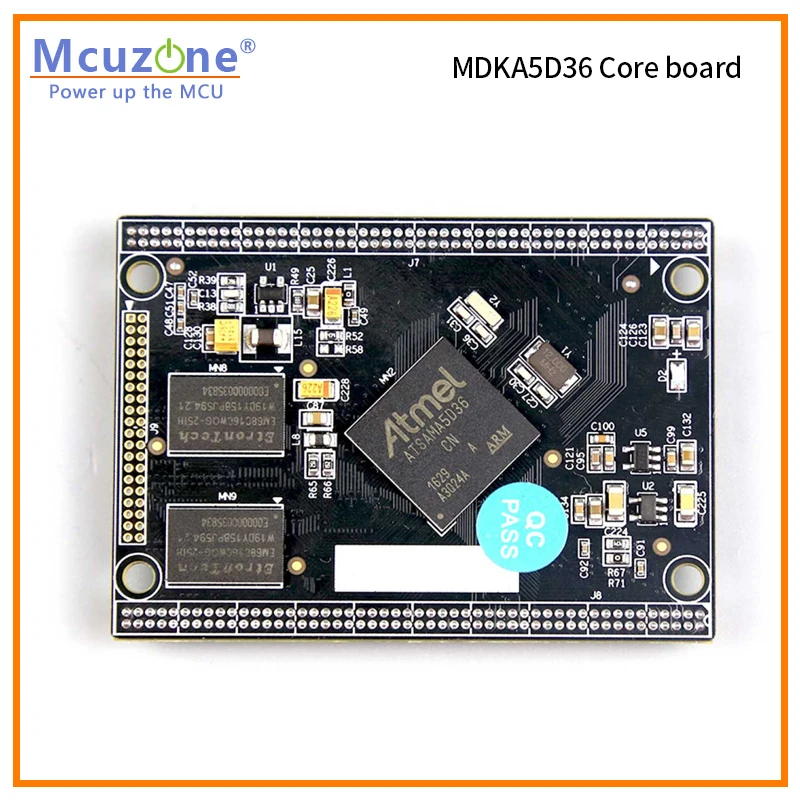 MDKA5D36 Coreboard, Industrial grade ATSAMA5D36 536MHz CPU, 256MB DDR2, 256MB NAND, High speed USB, ISI, Dual Ethernet, 6xUART image 4