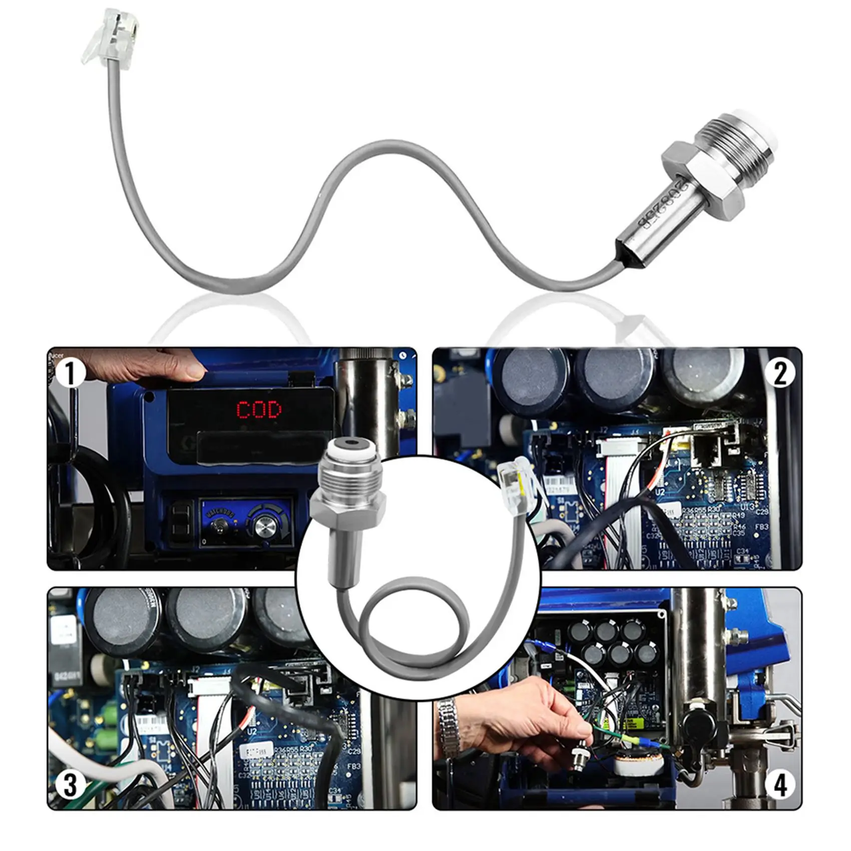 FLYY-2X 243222 Farbspritzgerät-Sensor, passend für Farbspritzgerät Ultra 190ES 390 395 490 495 595 695 795 1095 1595 3400 3900 – Detail 3