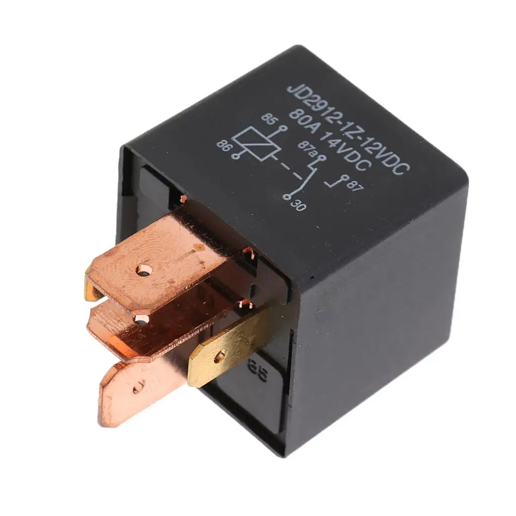 Automotive Truck Relay 12V 80Amp Change Over 5 Pin Resistor Protected