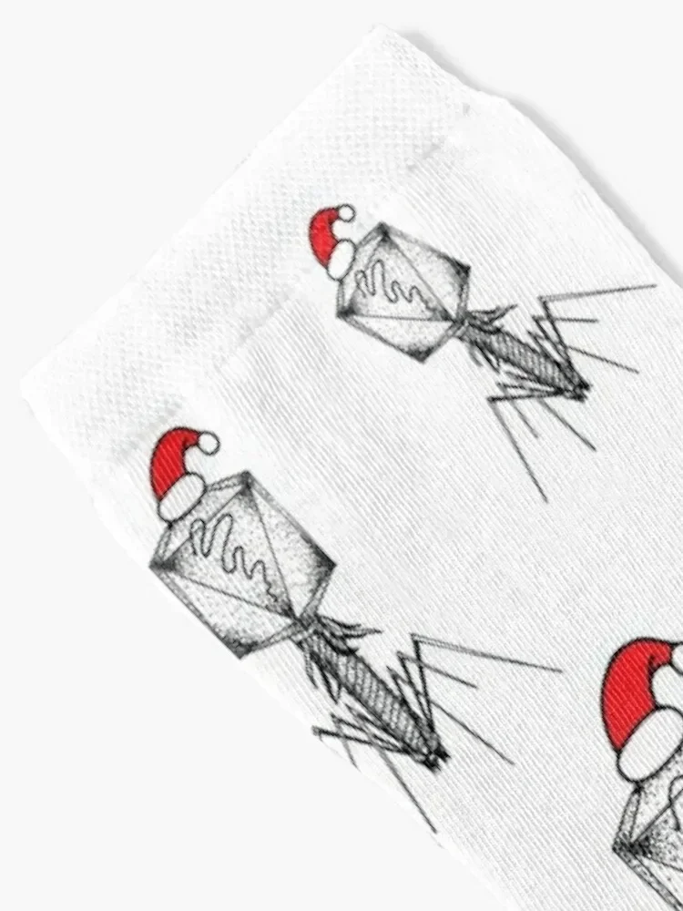 Happy Christmas! Love from Bacteriophage x Socks football happy sheer Designer Man Socks Women's