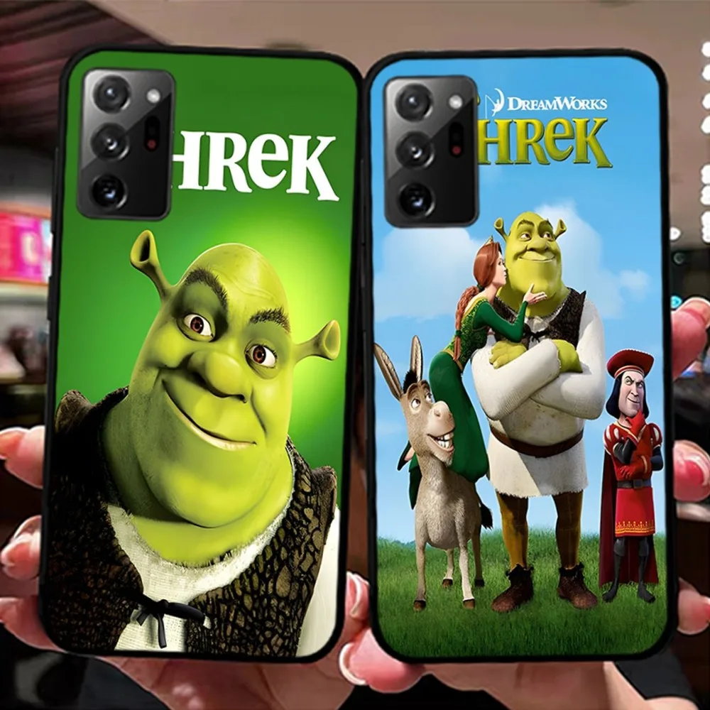 

Cartoon Funny Movie S-Shreks Phone Case For Samsung Note 8 9 10 20 Pro Plus Lite M 10 11 20 30 21 31 51 A 21 22 42 02 03