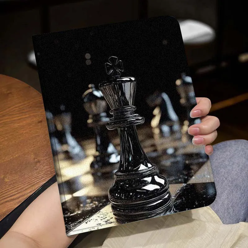 الشطرنج الفن نمط رائع لسامسونج غالاكسي تبويب S11 A11 A9 A8 S6 A 10.1 A7 10.4 زائد 2025 2023 2022 اللوحي