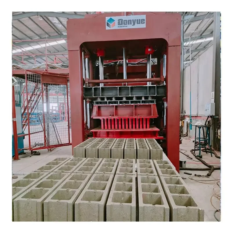 2026 CE QT18-15 High Capacity Fully Automatic Concrete Block Making Machine Cement Brick Production Line with PLC Control