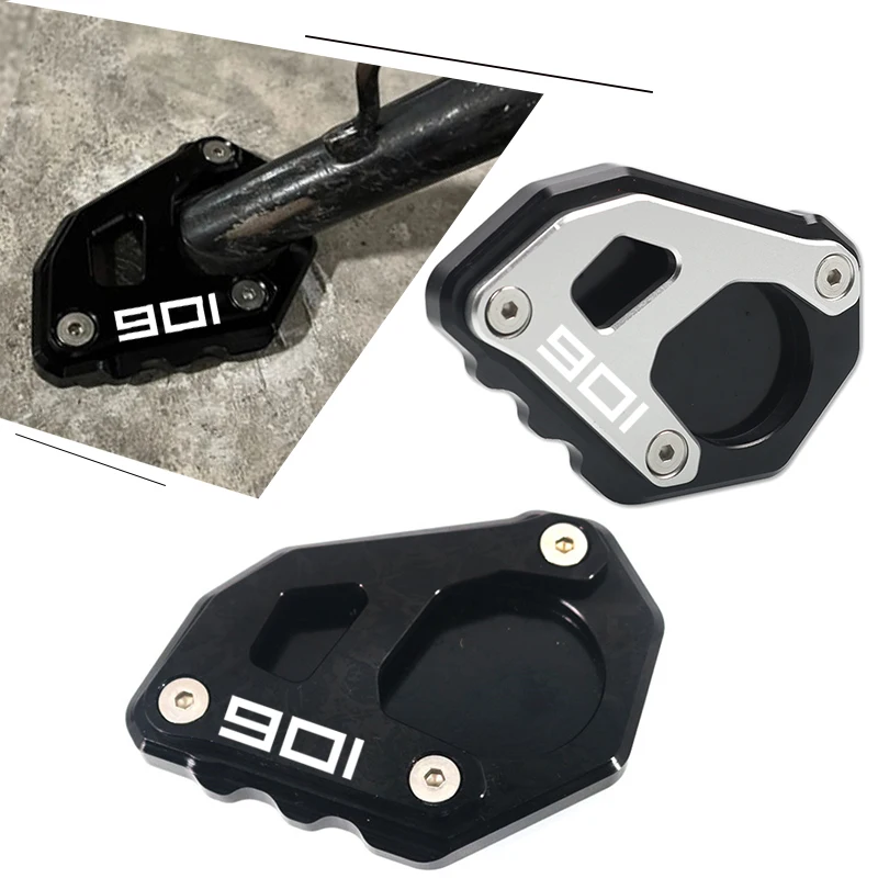

21-23 For Husqvarna 901 Norden 901 Norden901 Motorcycle CNC Kickstand Foot Side Stand Extension Pad Support Plate Enlarge Stand