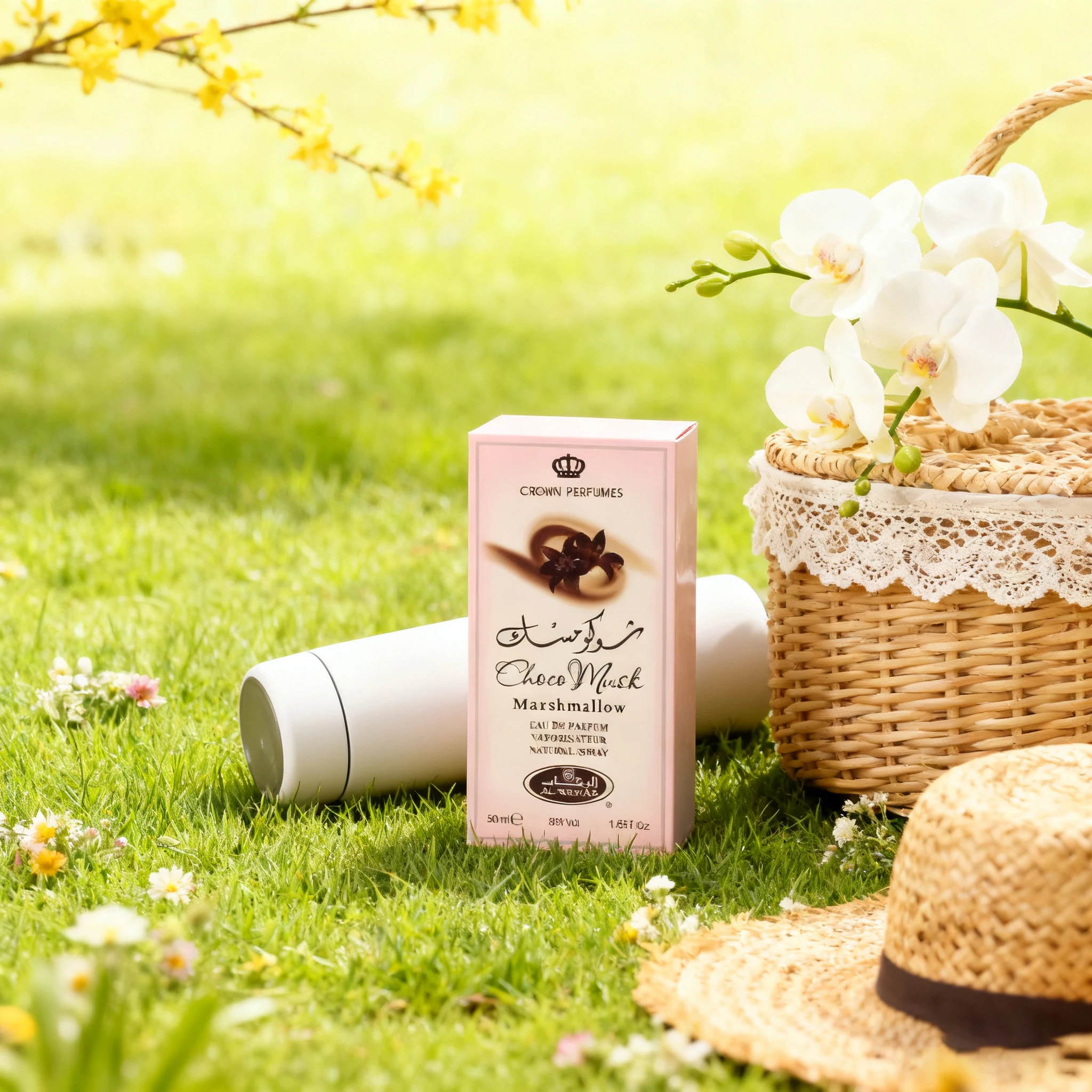 Al Rehab Chocolate Musk Cotton Candy Women's perfume spray, sweet and delicious flavor, 50ml/1.65oz