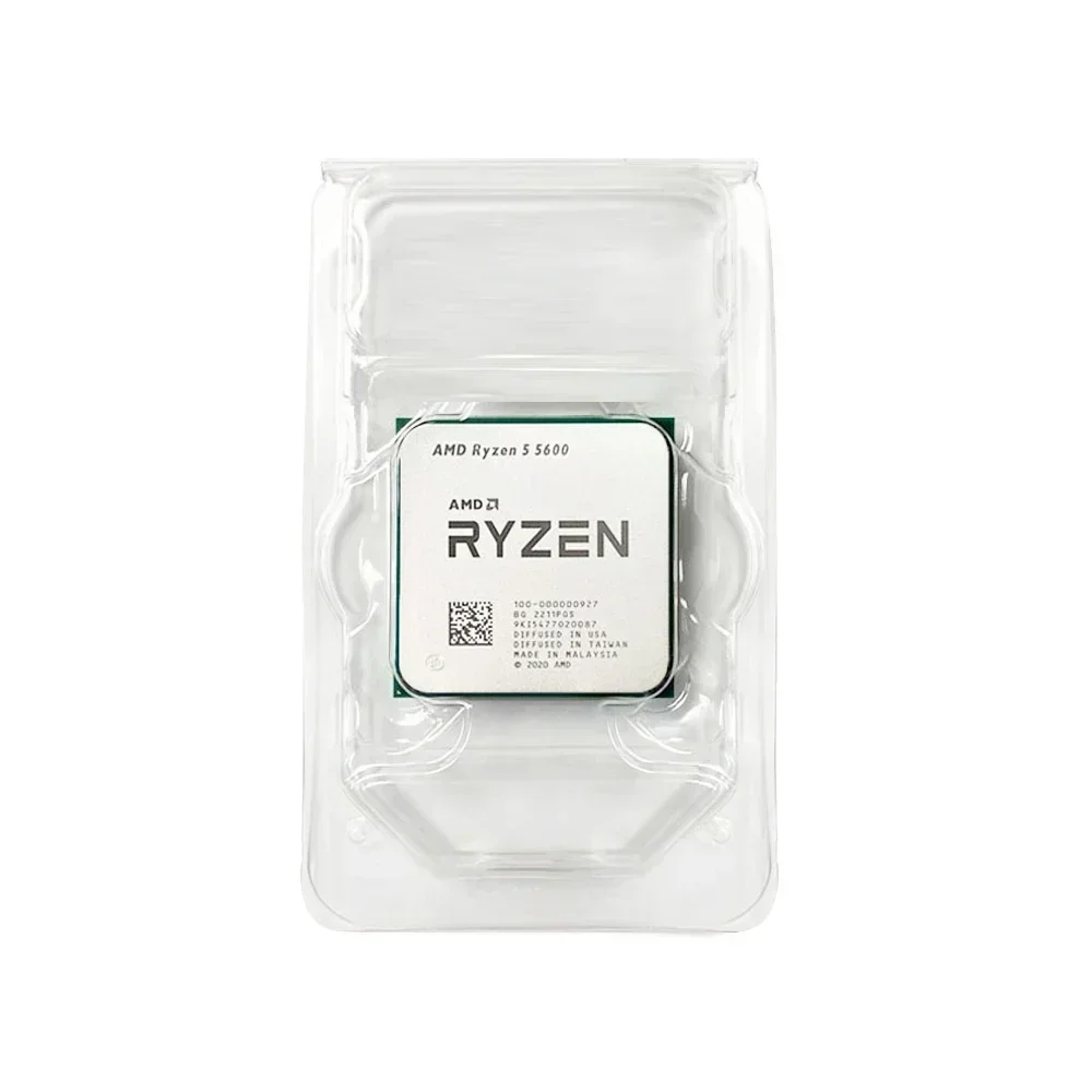 AMD R5 5600 Desktop CPUs 6 core 12 thread   Up to 4.4 GHz  AM4  DDR4 32 MB L3 Cache  Zen 3  5000 Series