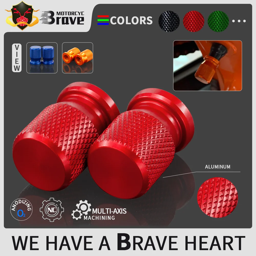 

Wheel Tire Valve Caps Stem case Cover FOR YA MAHA Tracer7 Tracer 7 / GT 2020 2021 2022 Motorcycle Accessories Parts