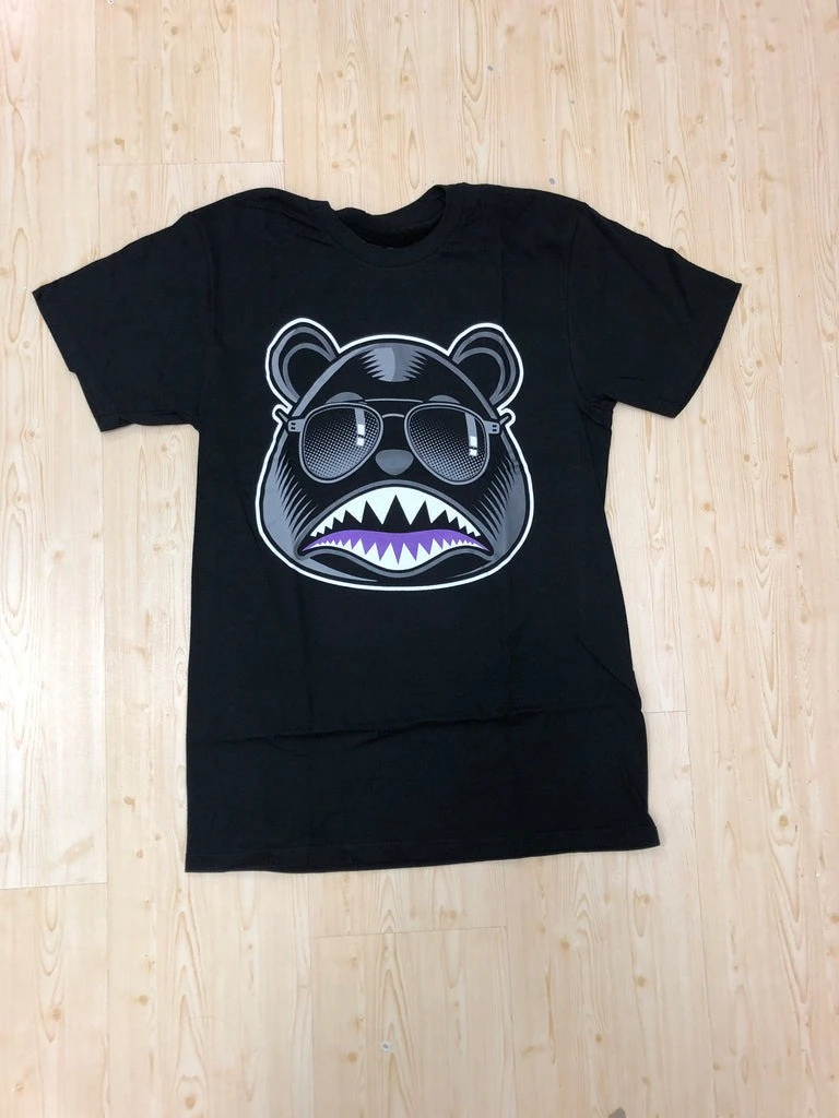 

BAWS Black T-shirt, Peripheral Pattern Printing Summer Luxury Brand Pure Cotton Men's and Women's T-shirt Short Sleeve