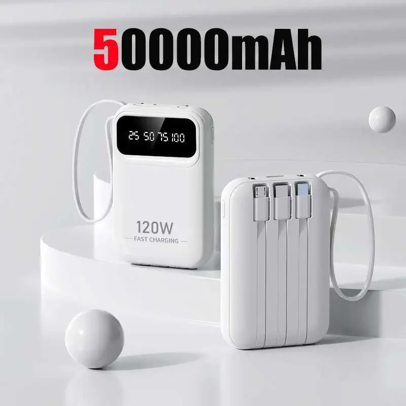 White 50000mAh