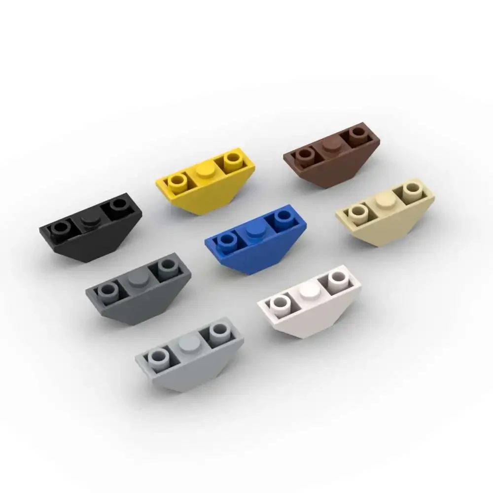 MOC 10 قطعة خياطة 2341 الطوب المنحدر 18759 مقلوب 45 3x1 مكعبات بناء بديلة لعبة مضحكة الكبار الأولاد هدايا العيد