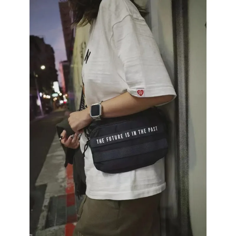 

Mini Wrist Bag Detachable Strap Tote Bag Magic Tape Design Handheld Shoulder Crossbody Camera Bag for Women