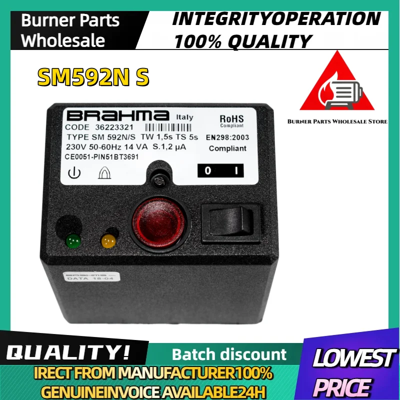 

OR3/B GR2 GF2 CM 191N.2 SM152N.2 Burner Program Controller Combustion Sequence Controller Industrial Burner Spare Parts