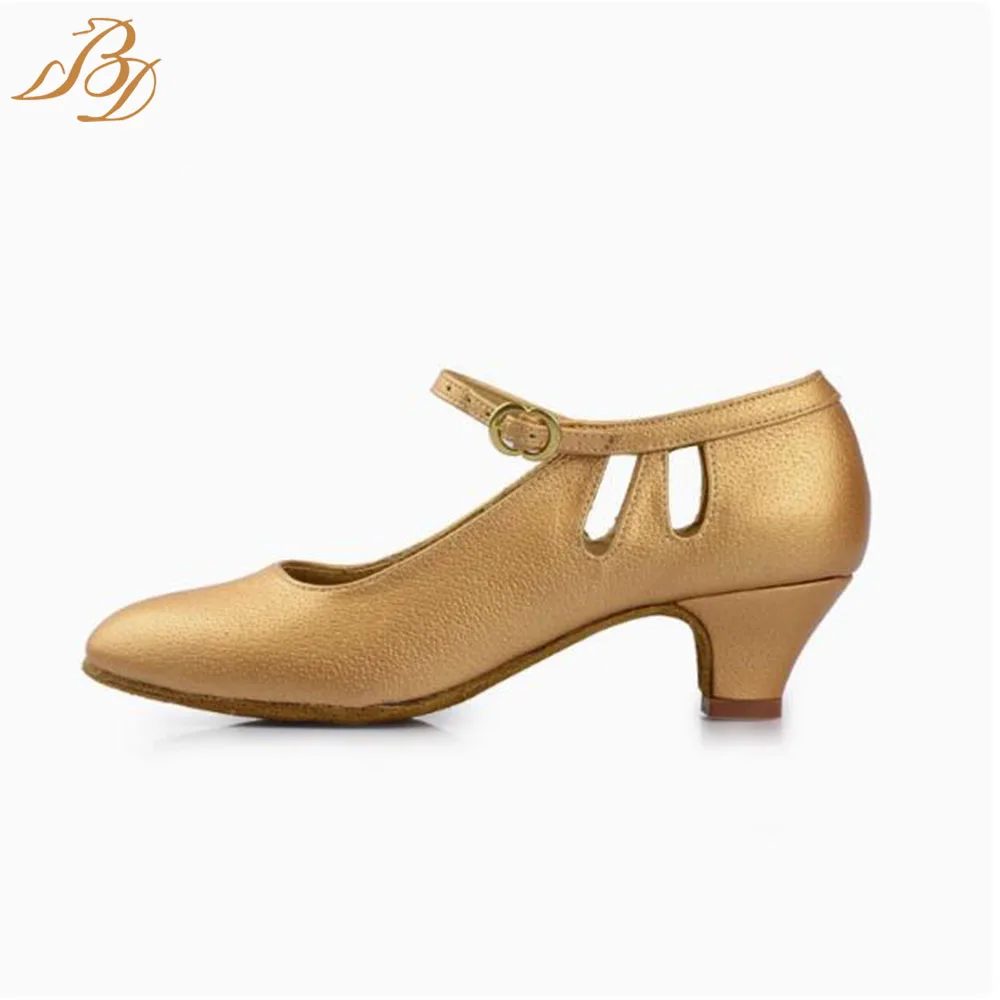 Betty Scarpe da ballo moderne per bambini e ragazze Scarpe da ballo con suola morbida Scarpe da ballo per pratica sociale standard nazionale professionale 502