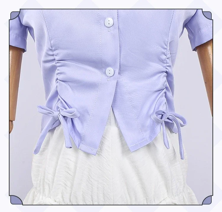 BanG Dream! Sakiko Togawa Cosplay Costume Ave Mujica Sakiko Togawa Cosplay Top Skirt Outfit Stage Performance Halloween Clothes