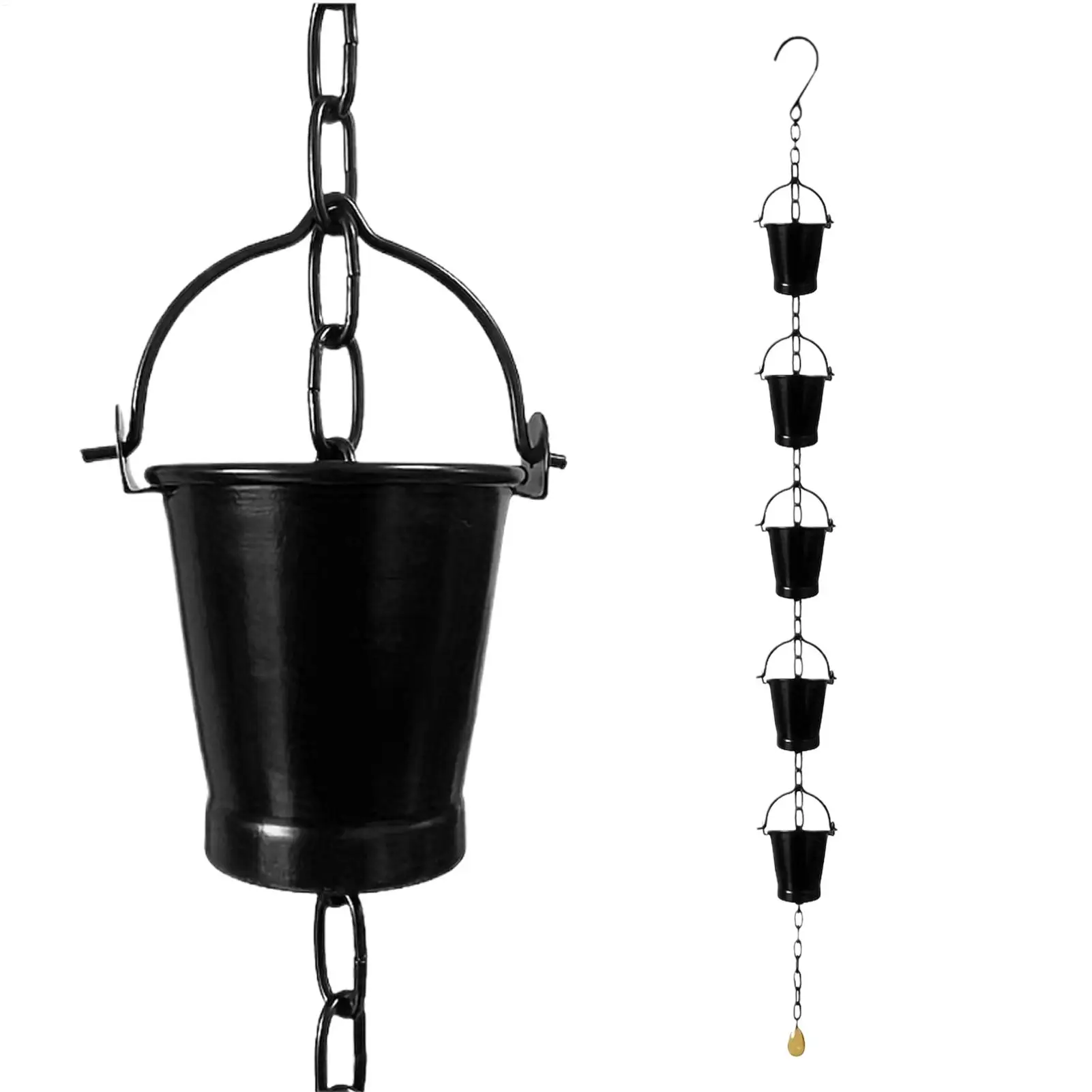 

Rain Catcher Chain Decorative Garden Water Catcher Downspout Gutter Chains For Homeowners Backyard Landscape Architects Outdoor