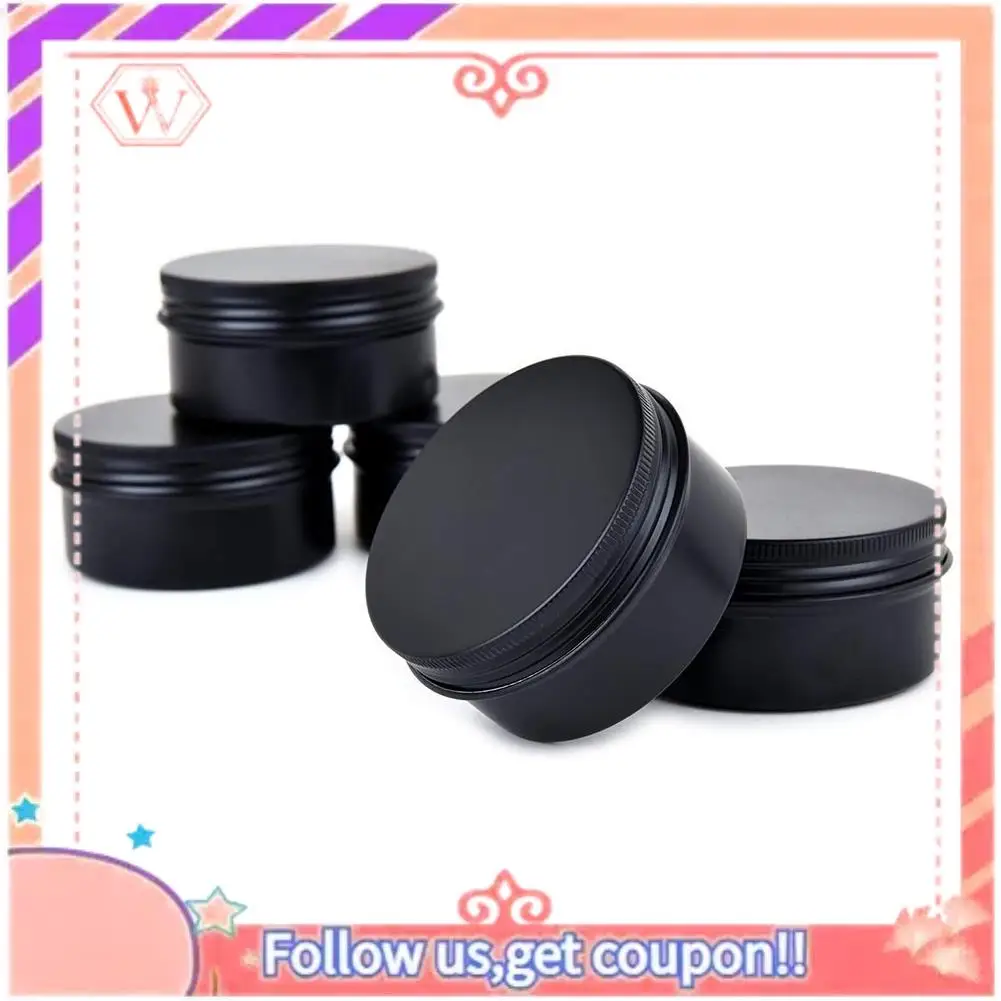 

AT84-10 упаковок, пустые банки, круглые жестяные банки, металлические стальные банки с завинчивающейся крышкой, банки для бальзама для губ, коробка, косметические контейнеры