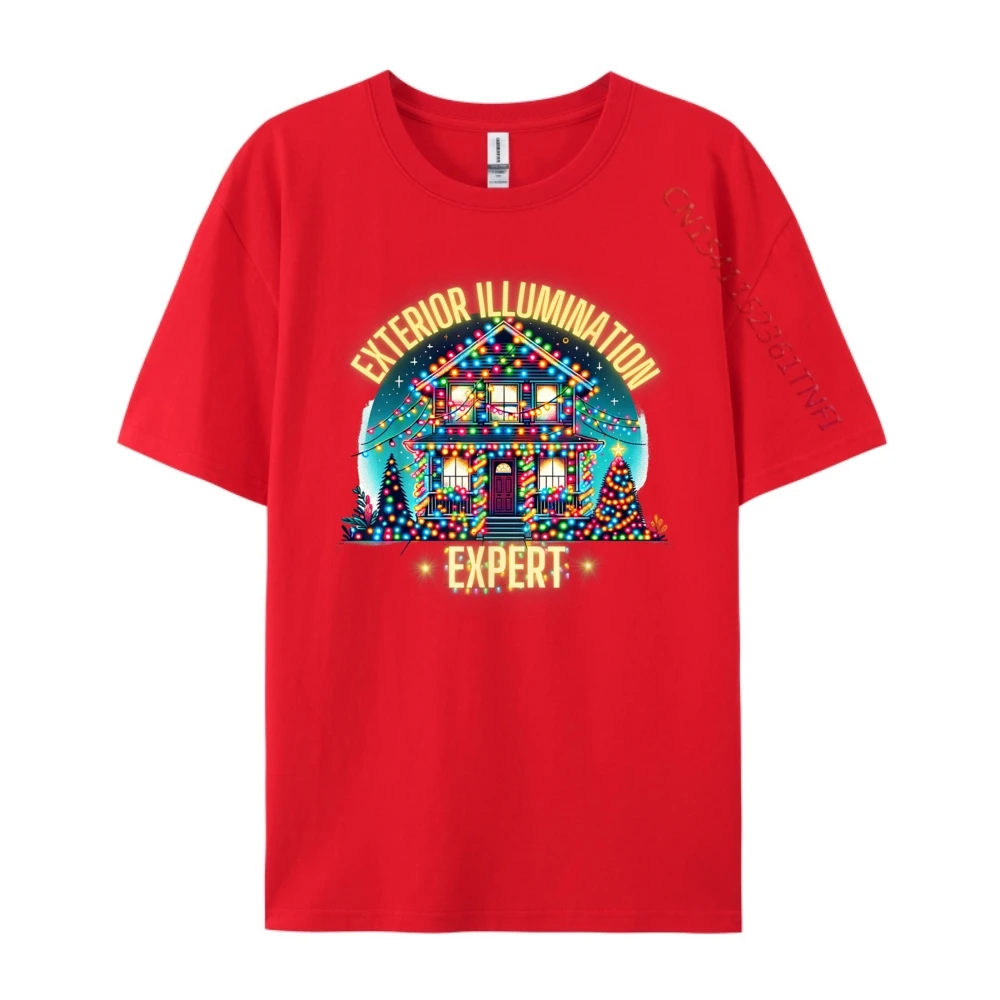 

Exterior Illumination Expert T Shirt Men 100℅ Cotton Men's T-Shirts National Flag Day Harajuku Shirts Tops & Tees Funny