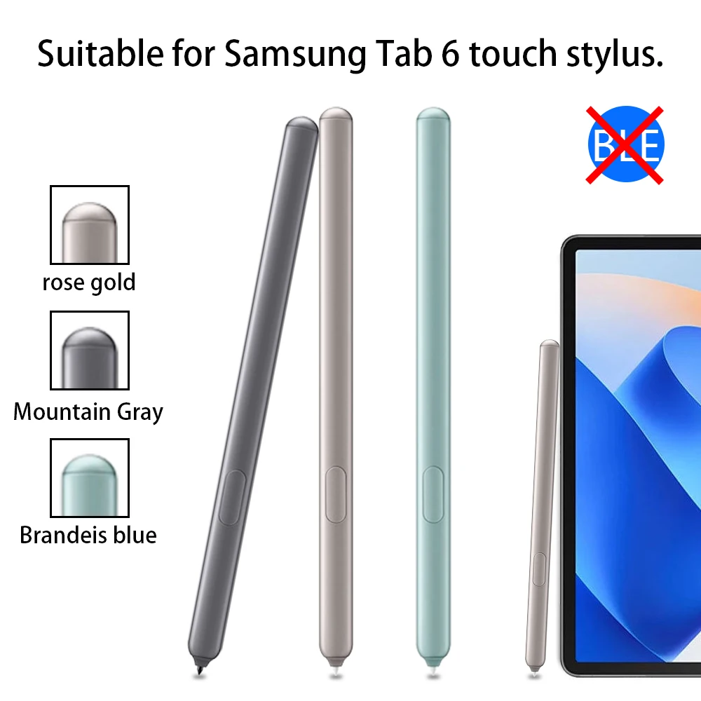 

Tablet Stylus Pen For Samsung Galaxy Tab S6 T860 T865 T866 S Pen Replacement Touch Pen Without Bluetooth Function