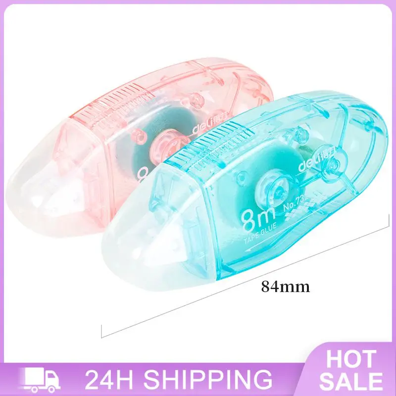 Roller Glue 5/6/8m Double Sided High Quality For Scrapbooking Portable Office Supply Dispenser Rewriting Immediately
