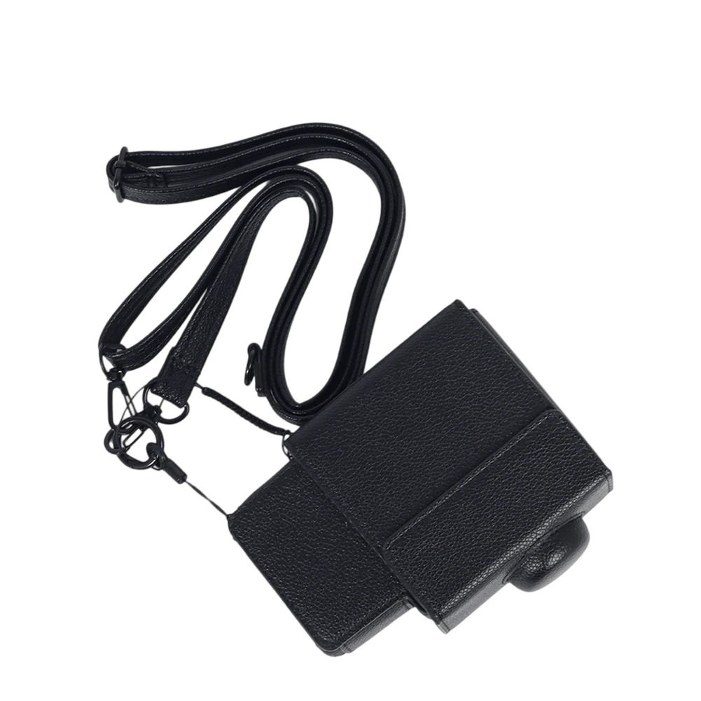 

1 Pcs Portable Stylish PU Leather Camera Bag Black For Fujifilm For Instax-Mini EVA Cinema Black Practical Accessories