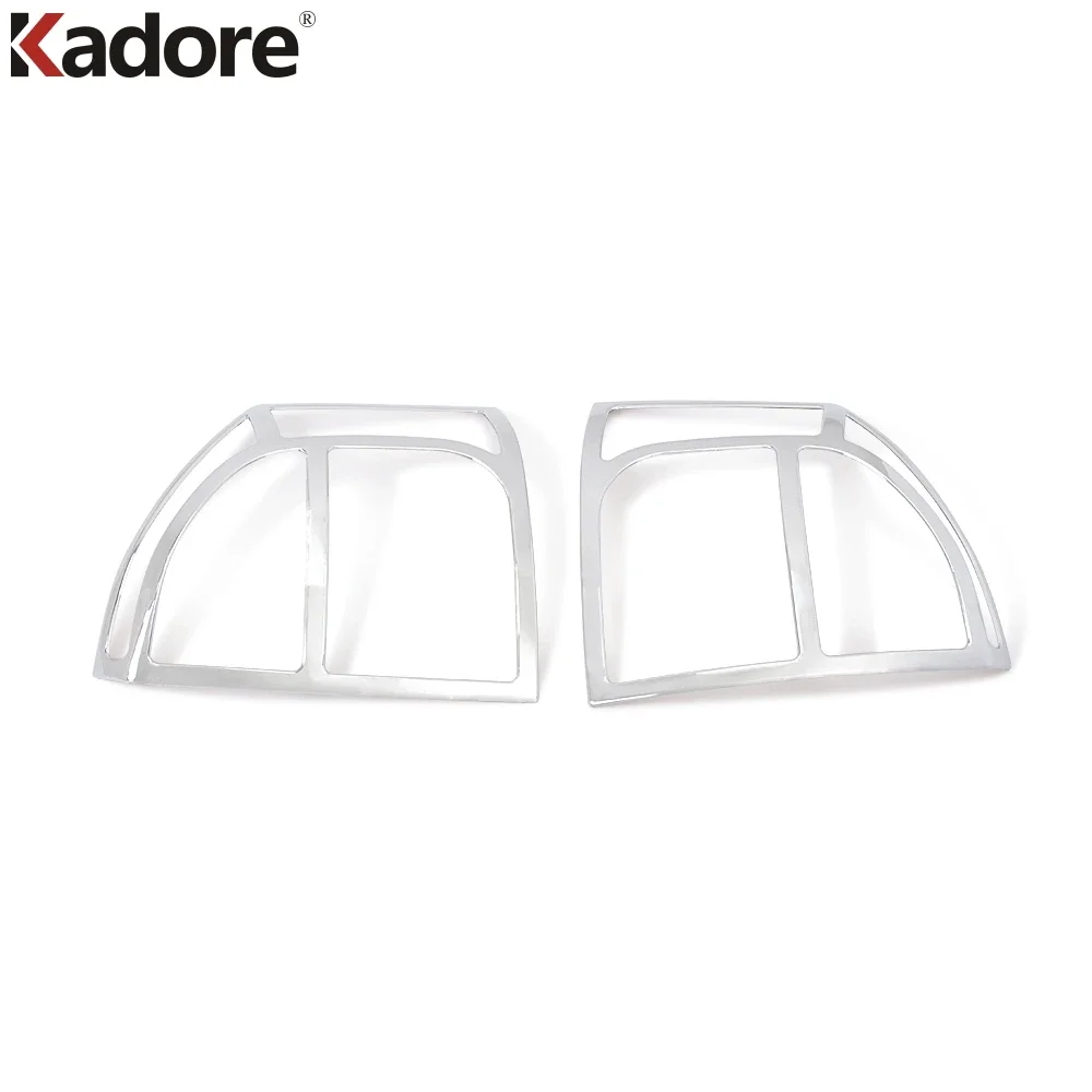 For Jeep Compass 2011 2012 2013 2014 2015 Chrome Rear Tail Lamp Shade Cover Trim Taillight Lamp Hood Styling Car Accessories