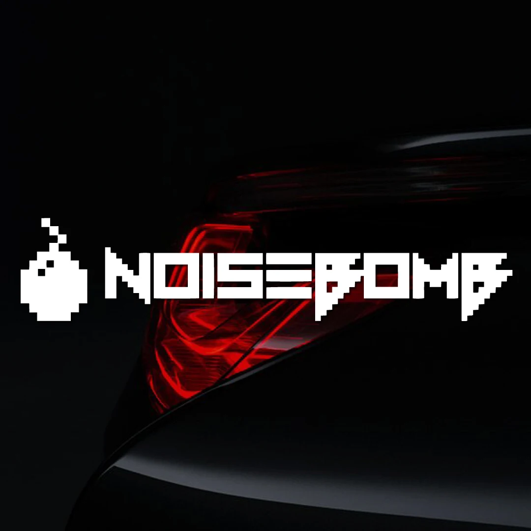 Pixel-Style Retro Gaming Car Stickers – Cool 8-Bit Design for Car Windows & Body Shiny Holographic/Colorful Options to Decorate