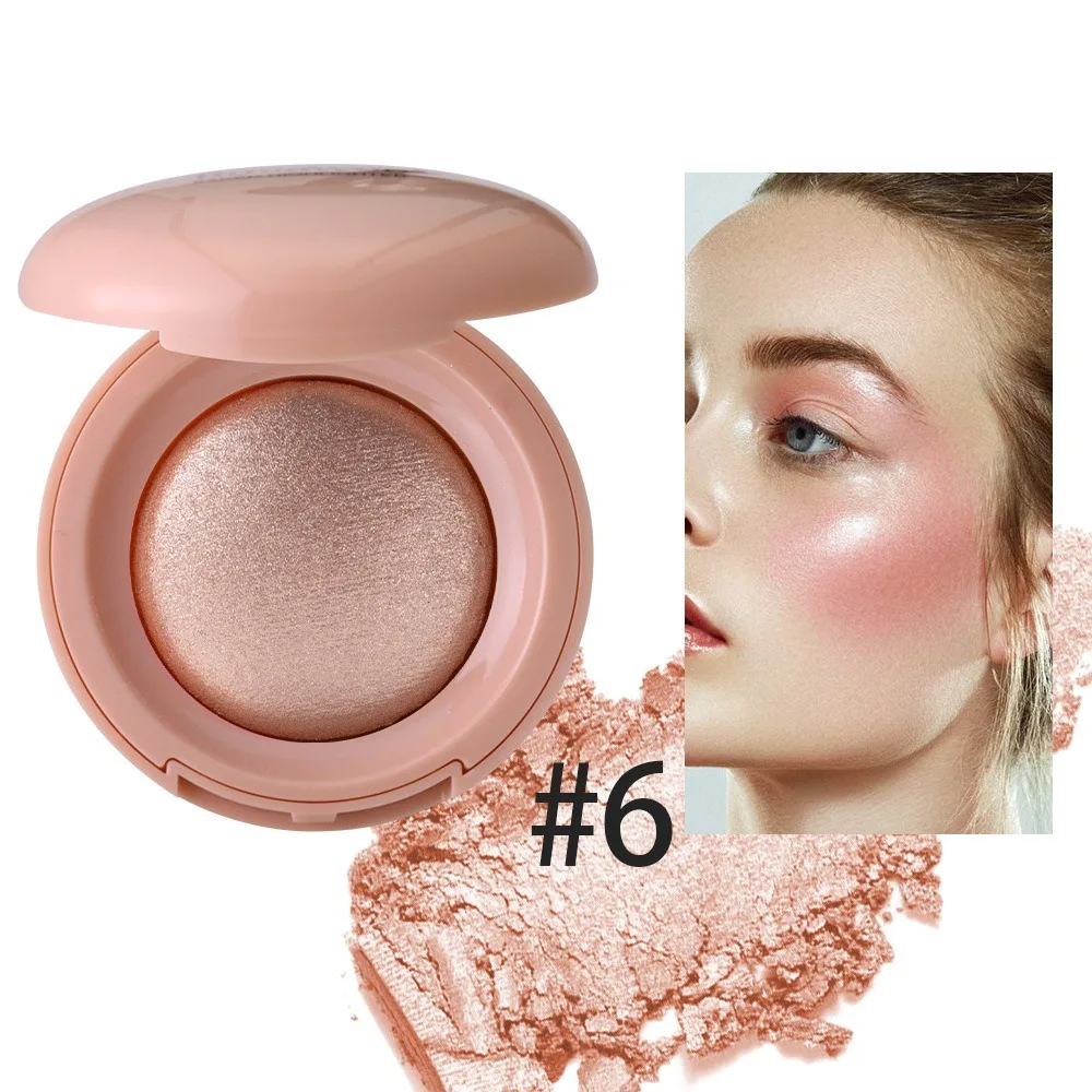 Long-lasting Highlighter Fine Shimmer Natural Glossy Makeup Highlighter Mashed Potato Texture Buildable Contour Highlighter