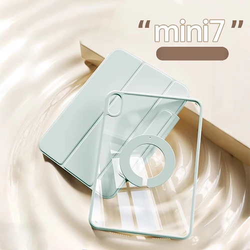 Funda magnética para iPad Mini A17 Pro, funda para iPad Mini 7, tableta de 8,3 pulgadas, funda tipo libro plegable inteligente Mini 6