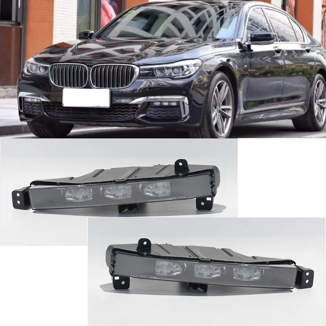 

LED Front bumper light Foglight Fog lights for BMW 7 Series G12