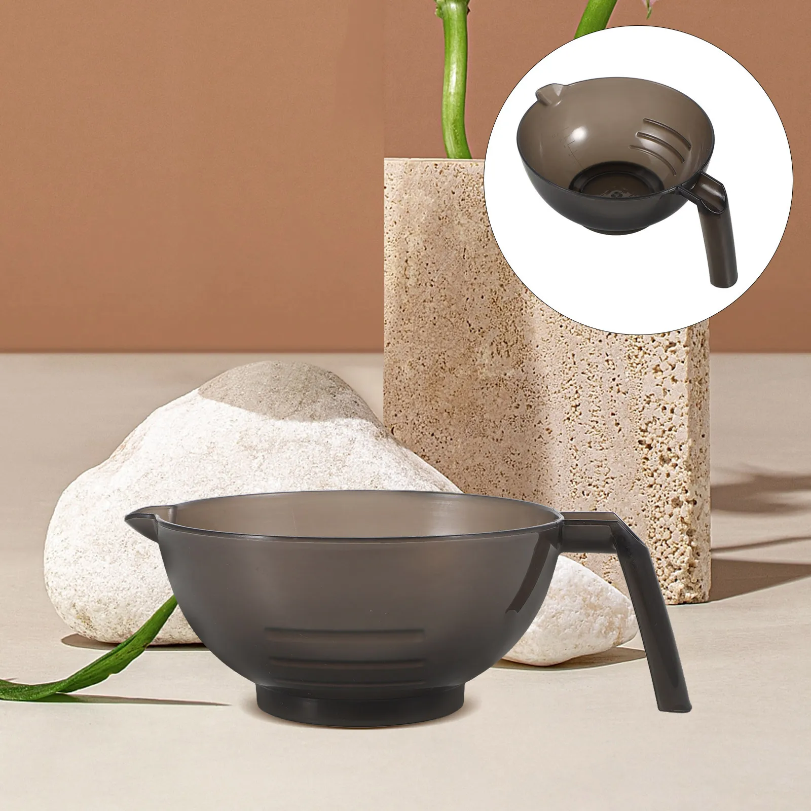 

Hair Dye Mixing Bowl Professional Salon Supplies High Temperature Resistant Smooth Craftsmanship Versatile Usage DIY Coloring