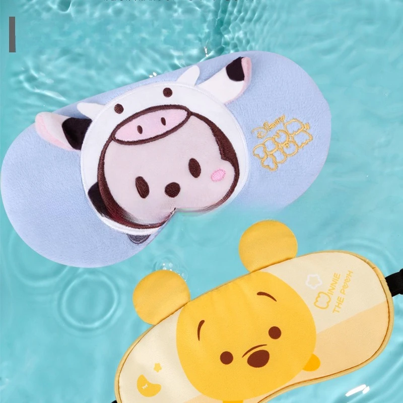 Disney ice silk eye mask sleeping ice pack sleeping men girls children students darkening summer