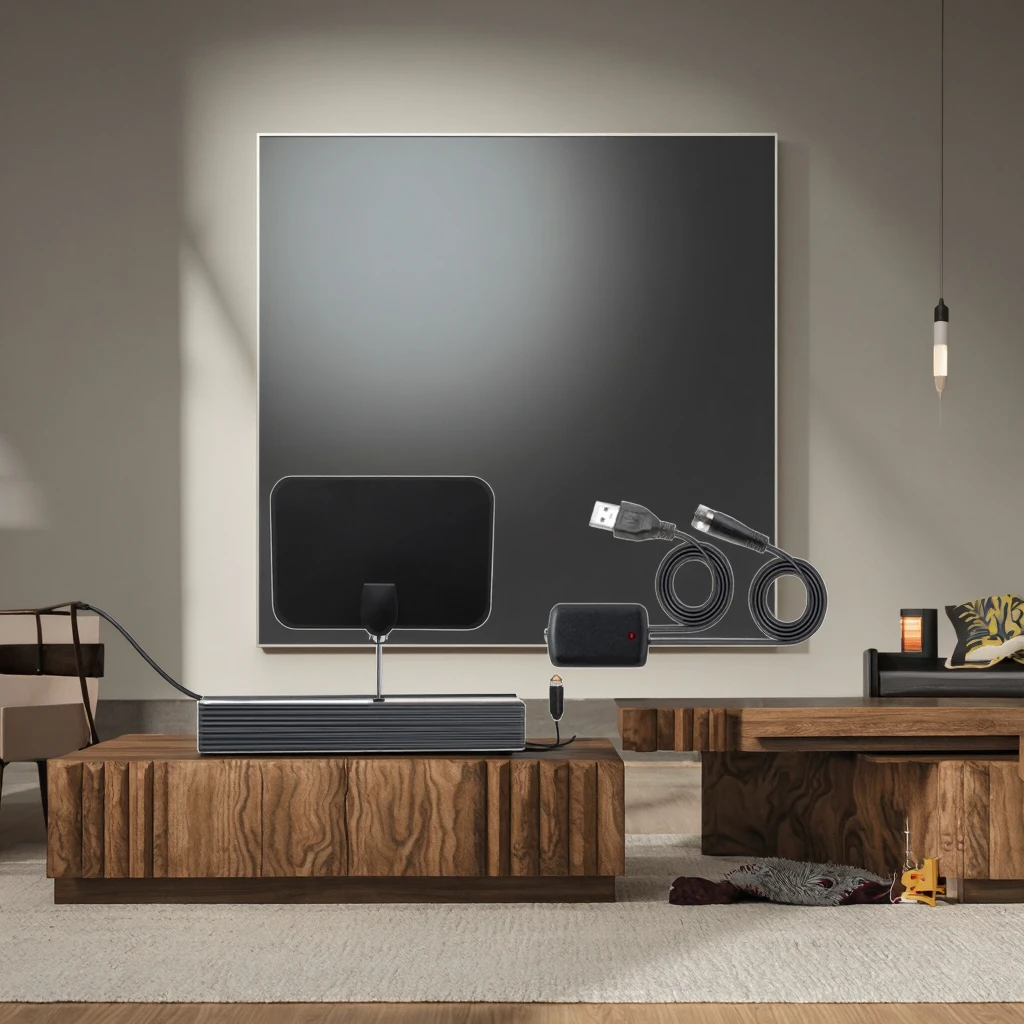 

Внутренняя цифровая антенна VHF UHF для телевизора HDTV TDT TNT Внутренняя телевизионная антенна DVB T2 4k Сильный сигнал Hd Полный ТВ-сигнал с усилителем