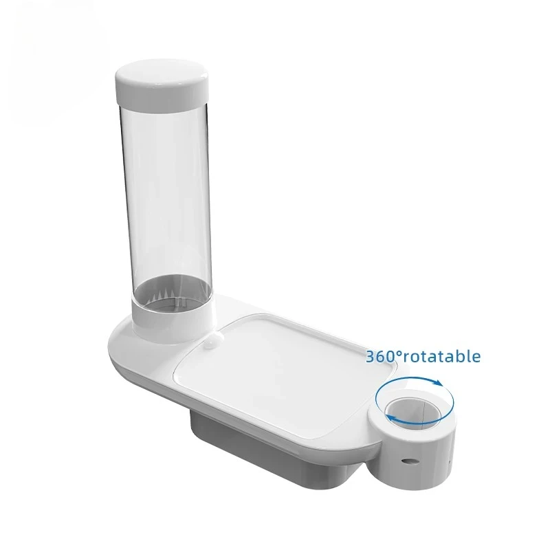 3‑in‑1 Dental Chair Multi‑Function Organizer Tissue Box Equipped with Scaler Tray and Cup Holder for Dental Chair Unit