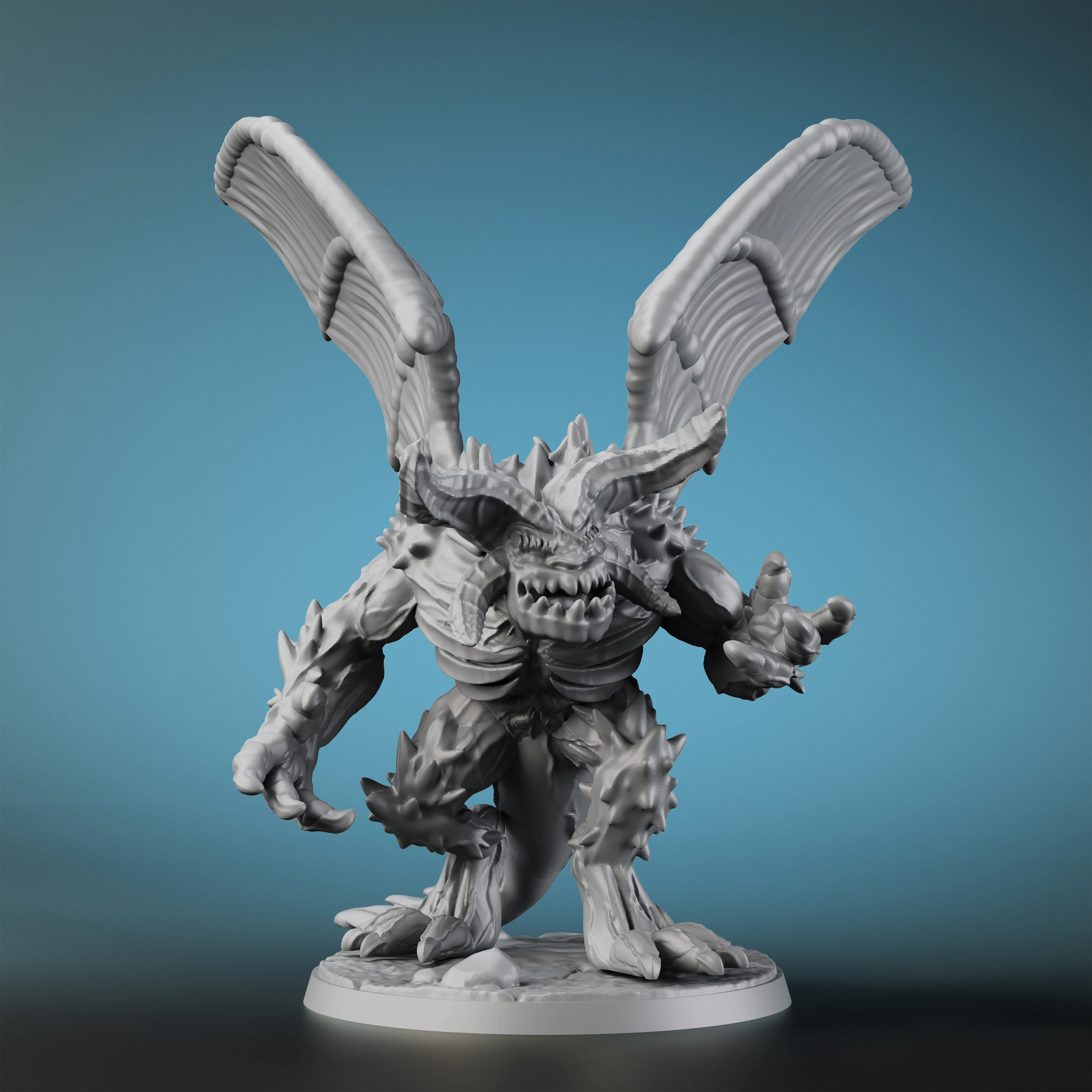 

RPG Winged Demon Miniature – Demonic Figure for Role Playing Tabletop Games, Great Gaming Gift for Strategy Enthusiasts