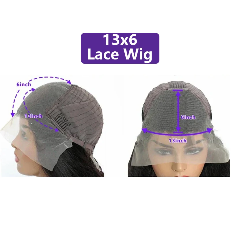 موجة عميقة الدانتيل الباروكة الأمامية 13x4 Hd الدانتيل الباروكة الأمامية مجعد الدانتيل الجبهة خصلات الشعر المستعار الإنسان للنساء شعر مستعار أمامي شعر برازيلي الإنسان #6