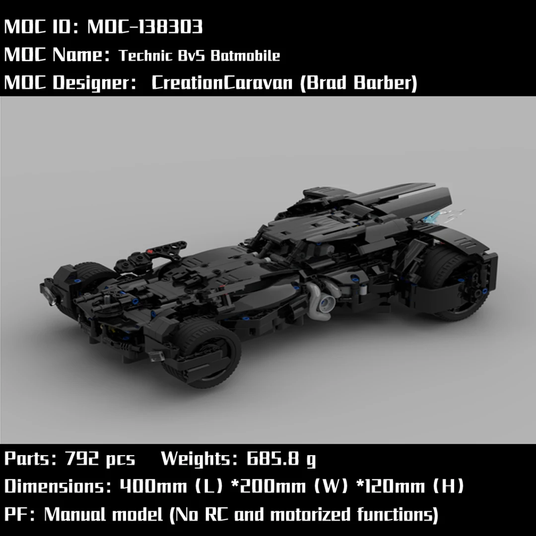 Bloques de construcción de coche deportivo de MOC-138303 para niños, montaje de tecnología DIY, dibujo electrónico, juguetes de alta tecnología, regalos de navidad