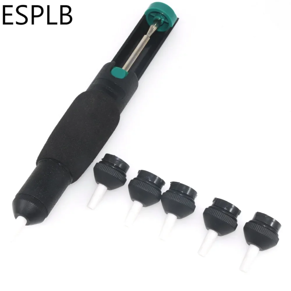 Plastic Desoldering Pump Suction Tin Vacuum Soldering Iron Gun Sucker Pen Hand Welding Tools