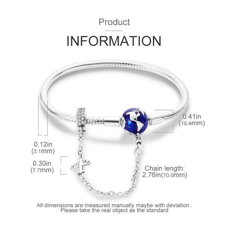 Original Armbänder 925 Silber 17-20 CM Herz Sicherheit 3mm Kette Schlange Knochen Armband Fit DIY Charms perle Geburtstag Schmuck Geschenke – Detail 20