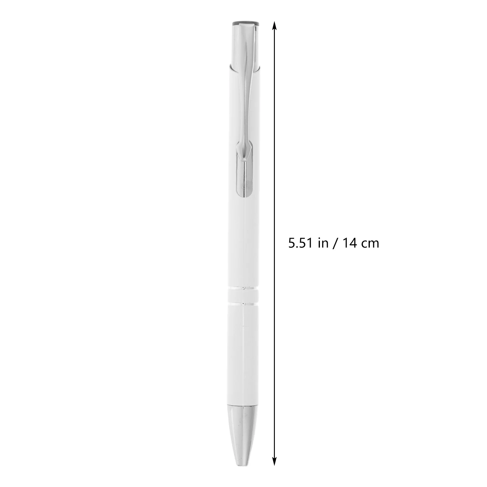 

6pcs Metal Medium Gift Pens Ball Point Pen Metal Fine Tip Retractable Comfortable Writing School Office Gift Pens