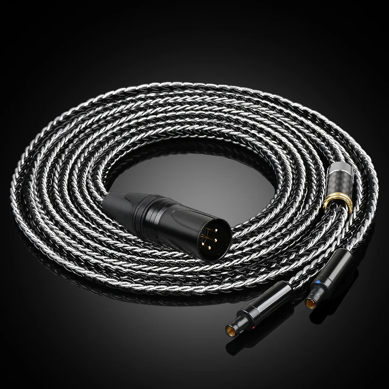 ATAUDIO HiFi Kopfhörer Upgrand Kabel 2.5/3.5/4.4/6,35mm Stecker Jack zu Kopfhörer Upgrade Kabel für HD800 3