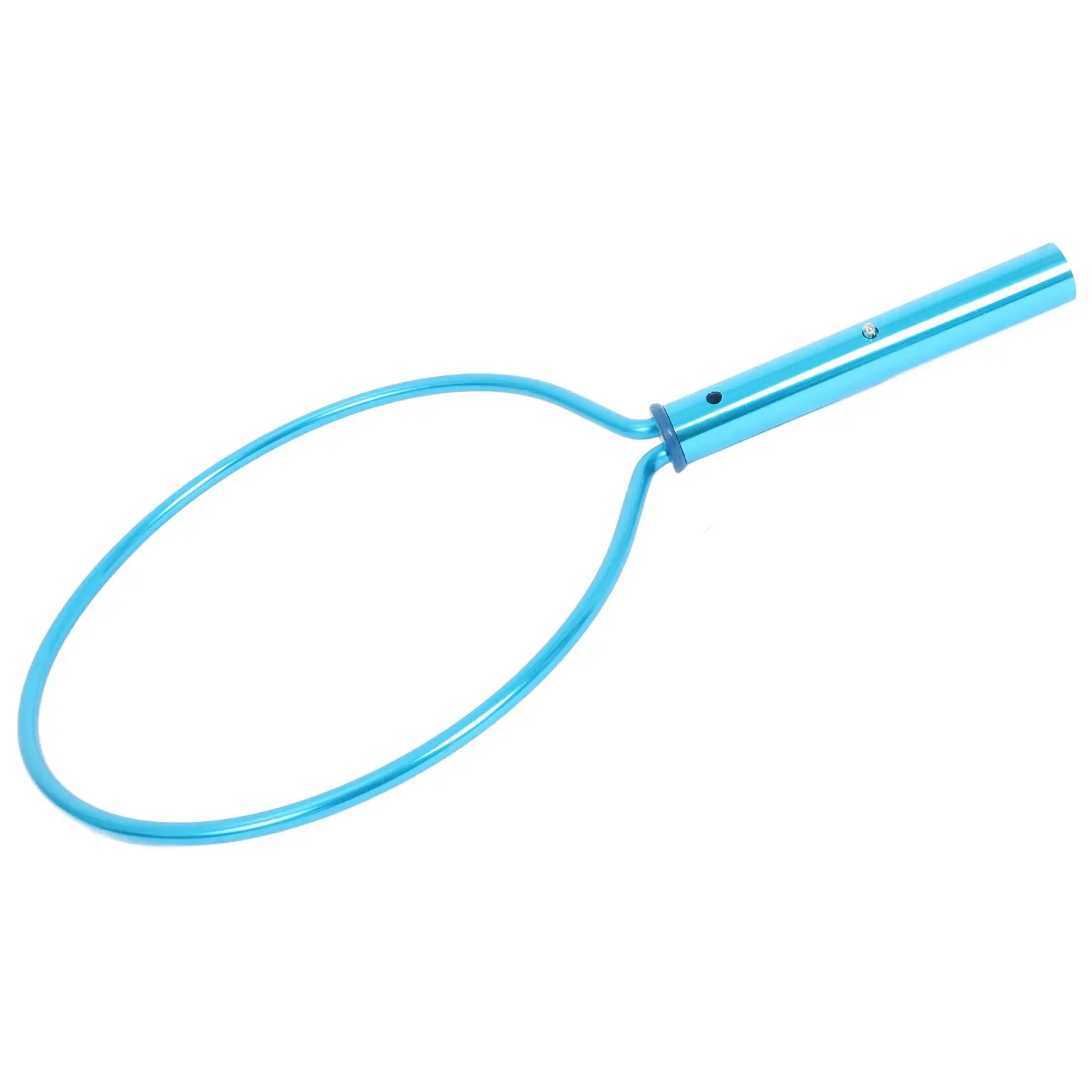 

Aluminum Lifesaving Hook Telescopic Pole Heavy Duty Pool Rescue Equipment Blue Color Adjustable Length Safety Tool