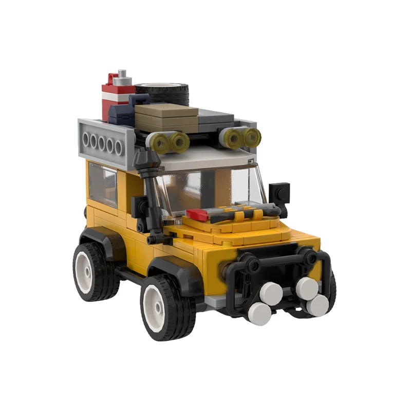 219pcs MOC Defender Adventure Racing Car Display Building Blocks Model Set Creative Build Collectible XL Toy Gift For Builders