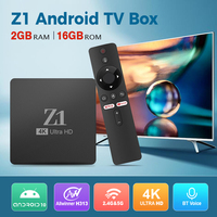 Z1 ATV Android 10 4K HDR Smart TV Box Allwinner H313 2GB16GB Dual Wifi BT5.0 Set Top Box Media Player Stereo surround