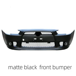 Body Kit for Mitsubishi Lancer-ex Modified Front Bumper Grill Mesk Fog Lamp Car Accessories