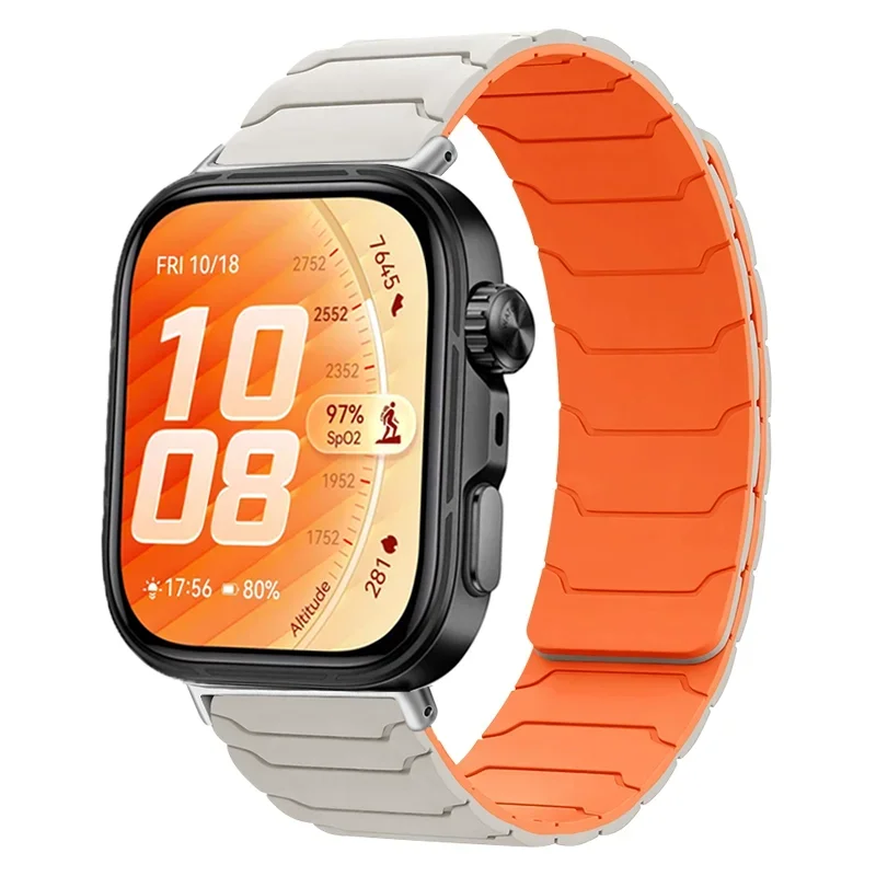 Magnetic Straps for Huawei Watch Fit 5 Pro/5/4/3 accessories watchband Silicone Wristband Correa Huawei Watch Fit 5 Pro Bracelet