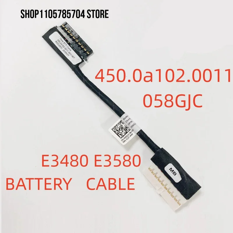 H+10pcs NEW Genuine LAPTOP Battery Connect Cable For DELL Latitude 3480 3580 E3480 E3580 058GJC