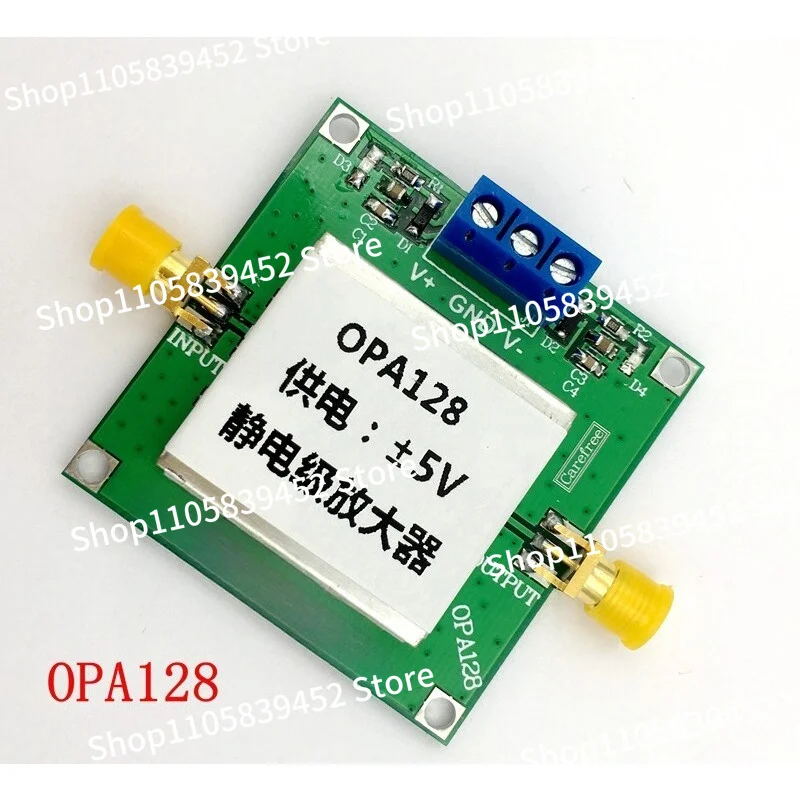 For Electrometer Stage Operational Amplifier OPA128 Low Bias Low Offset 110dB Gain, High Resistance, Shielded