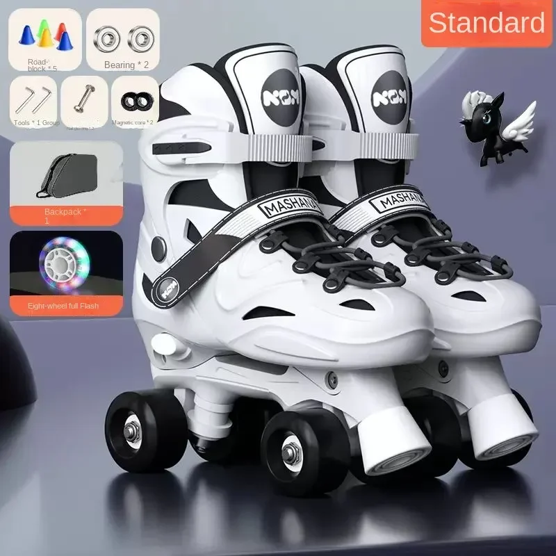 Quad Roller Skates para crianças, sapatos, 4 rodas, venda quente, 2023