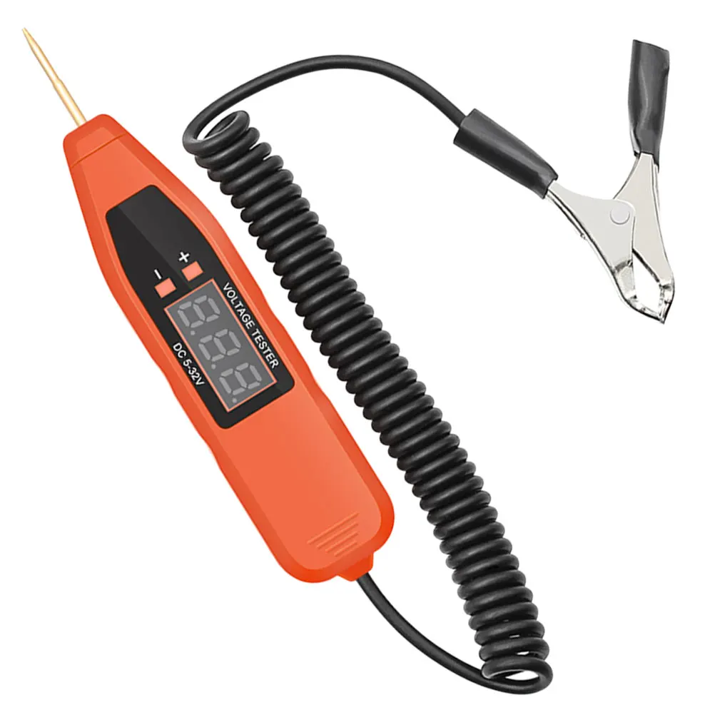 

Digital Voltage Tester 12v Car Fuse Circuit Probe Tool Automotive Test Light Display Maintenance Checks